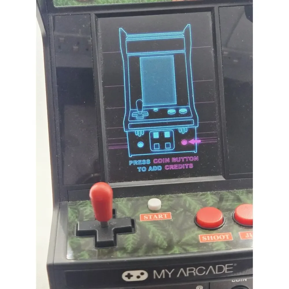 My Arcade Contra Micro Player, Fully Playable, Allows CO/VS Link for CO-OP Flaw